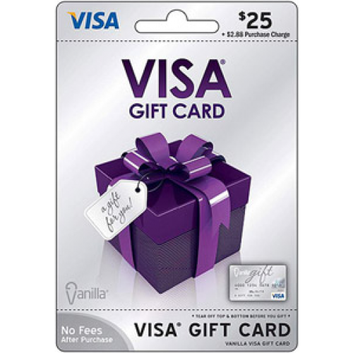 Vanilla Visa Gift Card 25